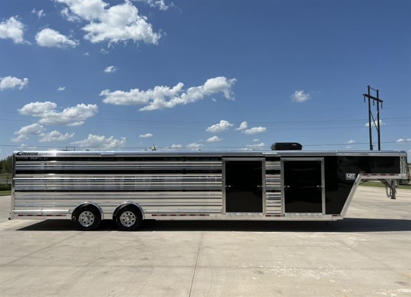 2025 Cimarron 34' Livestock Gooseneck Trailer