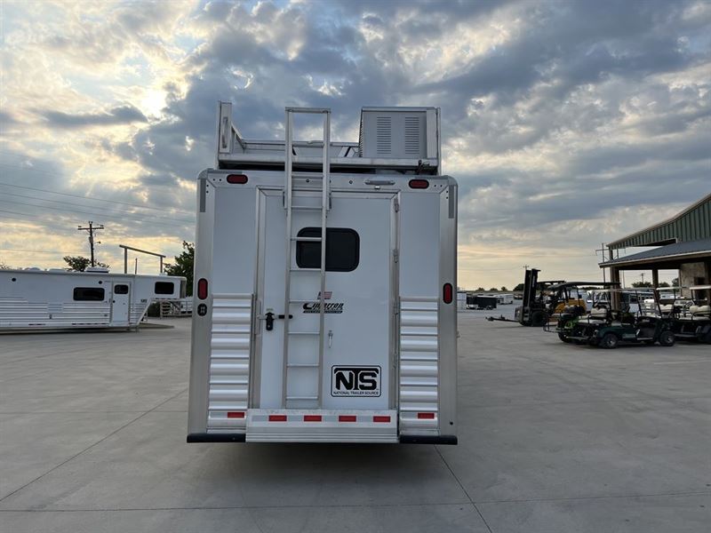 2023 Cimarron Trailers 4 Horse Trailer With 15'6" Living Quarters