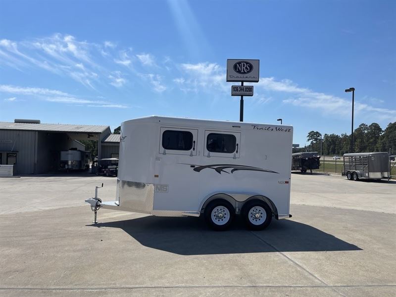 2023 Trails West 2 Horse Bumper Pull Trailer