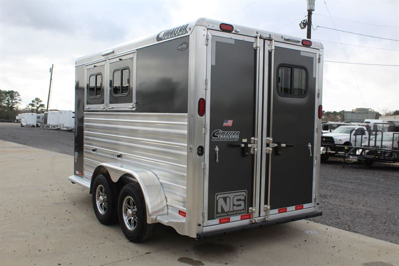 2023 Cimarron Trailers 2 Horse Bumper Pull Trailer