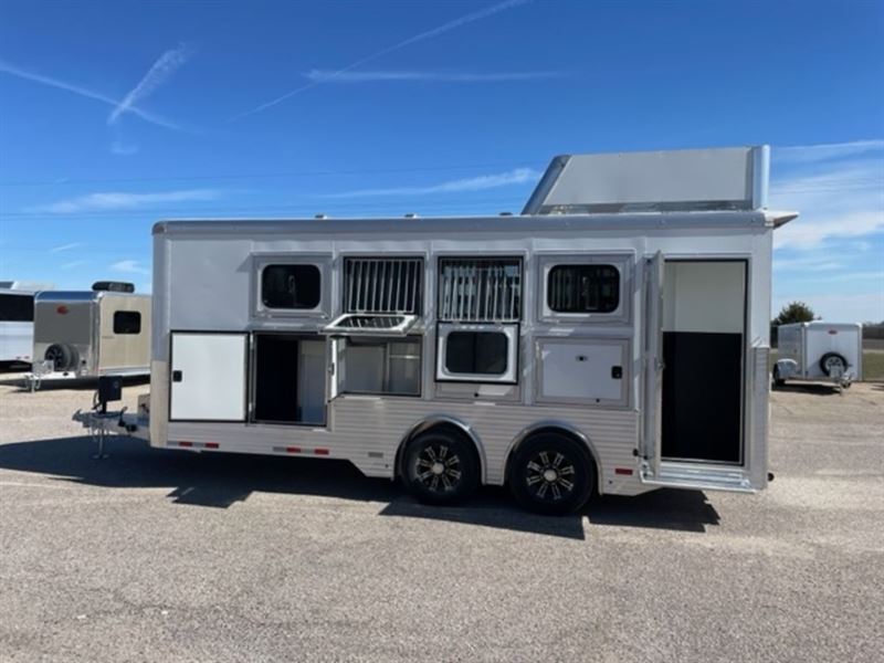 2025 Sundowner 4 Horse Stockman Sport Bumper Pull Trailer