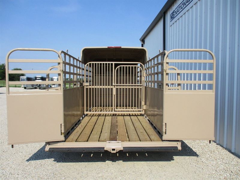 2023 Big Bend 16' livestock gooseneck trailer