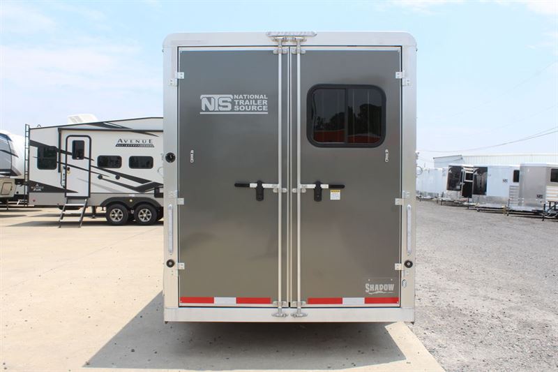2023 Shadow 3 horse gooseneck trailer with 7' living quarters