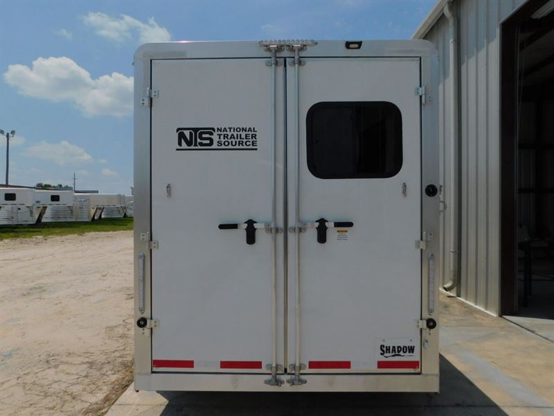 2024 Shadow 2 horse gooseneck trailer with 9' living quarters