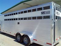 2024 Shadow 24' livestock gooseneck trailer