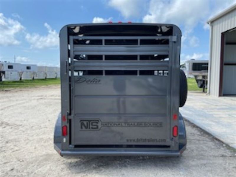 2024 Delta Trailers 2 Horse Bumper Pull Trailer