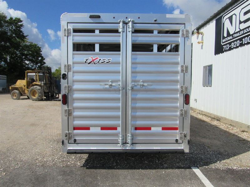 2023 Exiss 4 horse gooseneck trailer