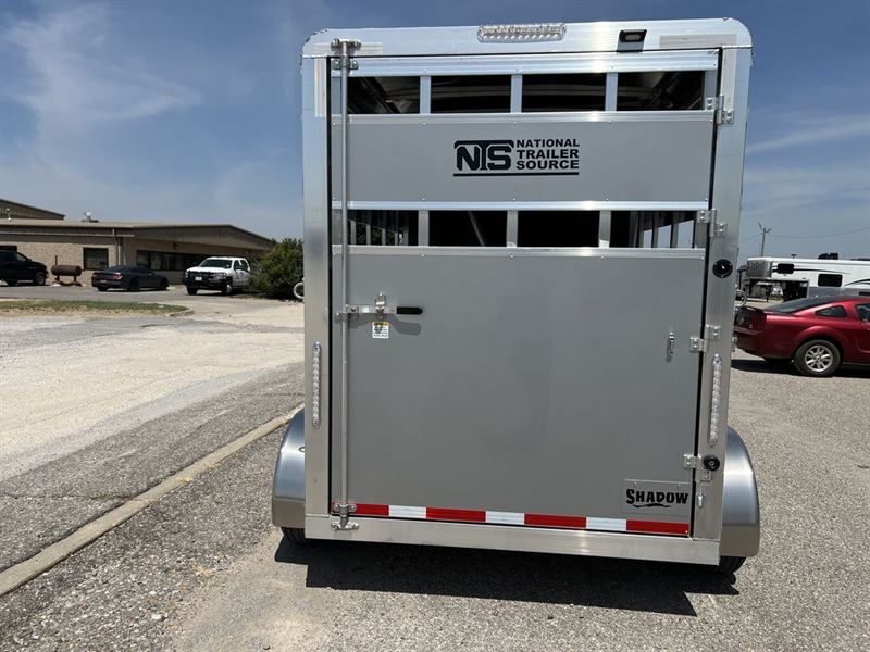 2024 Shadow 2 horse bumper pull trailer