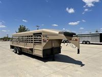 2023 Big Bend 24' livestock gooseneck trailer