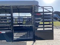 2024 W-W 20' livestock gooseneck trailer