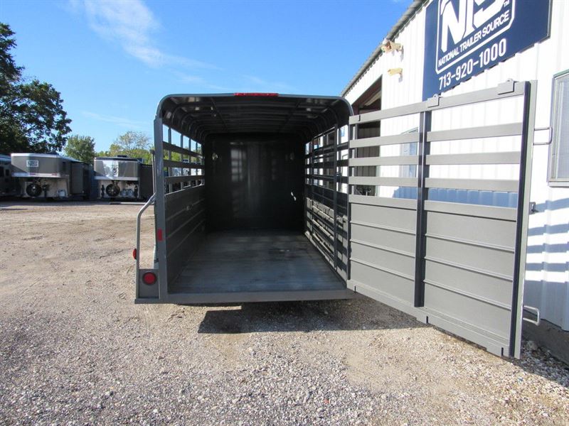 2024 W-W 14' livestock bumper pull trailer