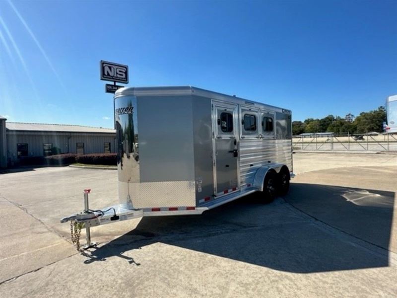 2024 Cimarron Trailers 3 Horse Bumper Pull Trailer