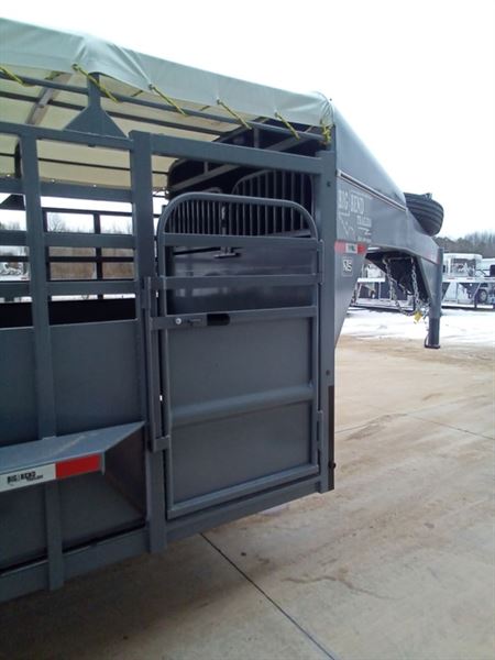 2024 Big Bend 24' livestock gooseneck trailer