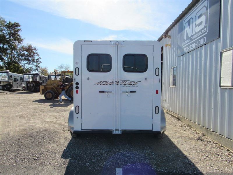 2024 Trails West 2 horse gooseneck trailer