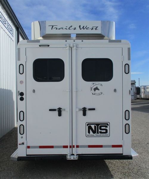 2024 Trails West 4 horse bumper pull trailer