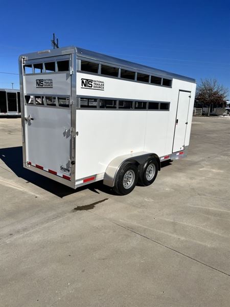 2024 Shadow 3 horse bumper pull trailer