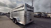 2024 Cimarron 20' livestock gooseneck trailer