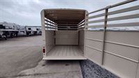 2024 Delta 14' livestock bumper pull trailer
