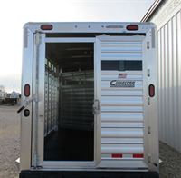 2024 Cimarron 24' comfort package livestock gooseneck trailer