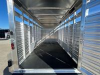 2024 Exiss 16' livestock bumper pull trailer