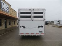 2023 Merhow 16' livestock gooseneck trailer with 11' living qu