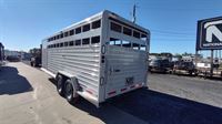 2024 Trails West 21' livestock gooseneck trailer