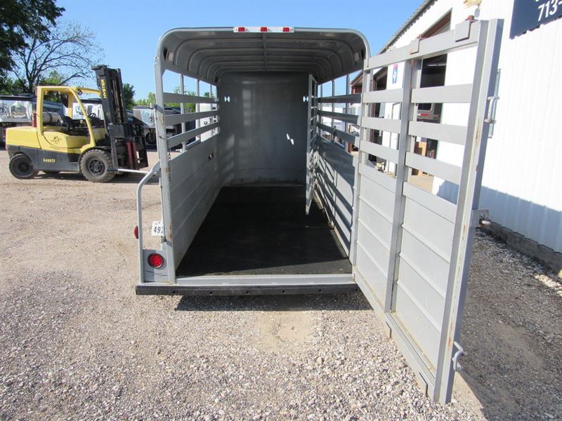 2021 W-W 14' livestock bumper pull trailer