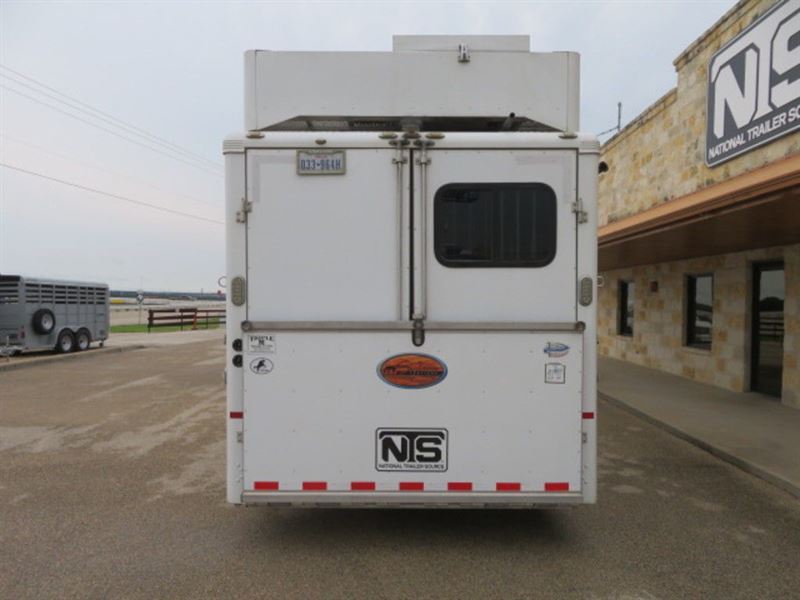 2013 Sundowner 4 horse gooseneck trailer with 14' living quarters