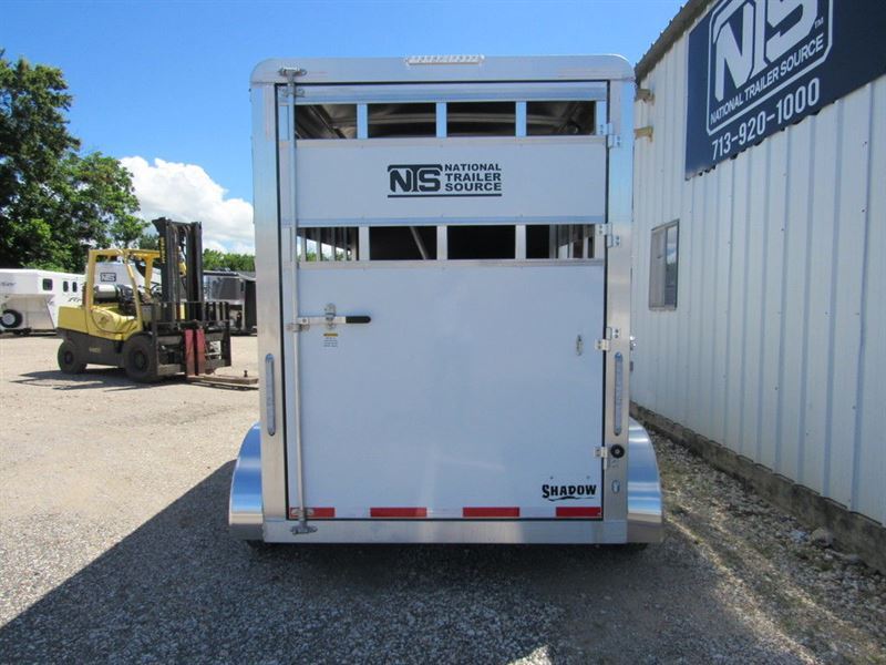 2025 Shadow 2 horse bumper pull trailer