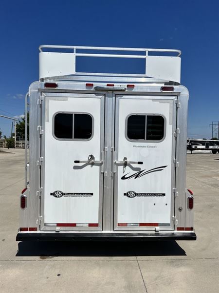 2016 Platinum Coach 3 horse bumper pull trailer