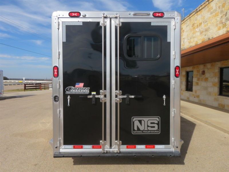 2025 Cimarron 3 horse gooseneck trailer