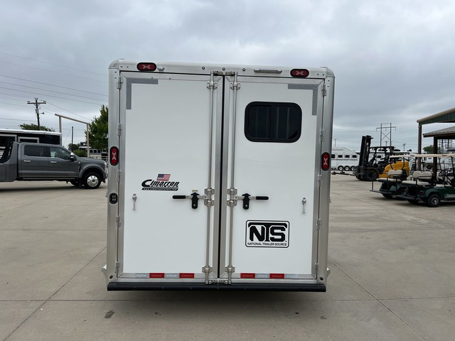 2026 Cimarron 5 horse slant load gooseneck trailer