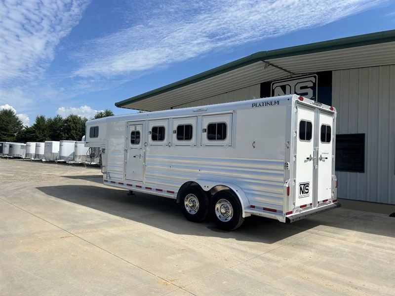 2025 Platinum Coach 4 horse gooseneck trailer