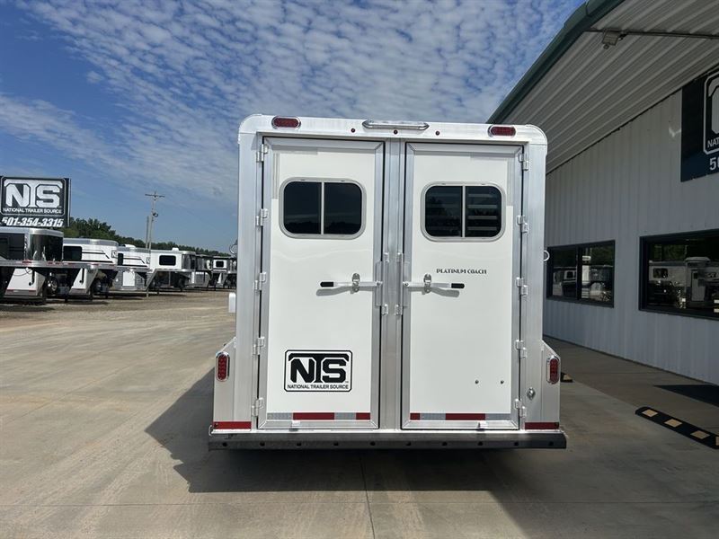 2025 Platinum Coach 4 horse gooseneck trailer