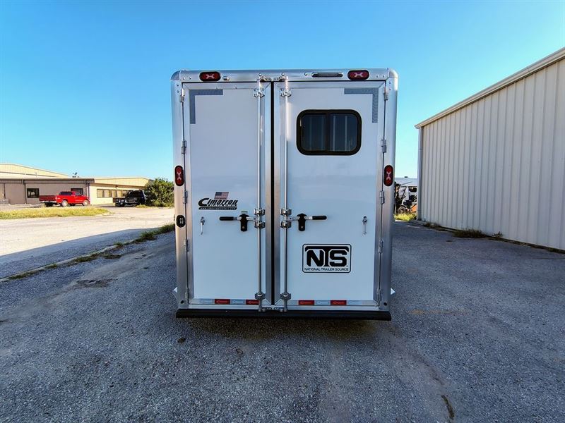 2026 Cimarron 3 horse gooseneck trailer