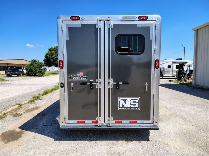 2026 Cimarron 3 horse gooseneck trailer