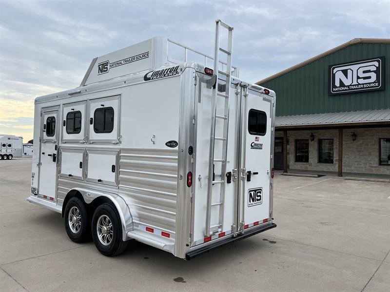 2026 Cimarron 3 horse bumper pull trailer