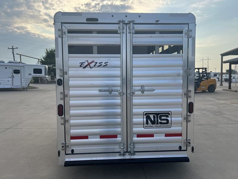 2026 Exiss 3 horse bumper pull trailer