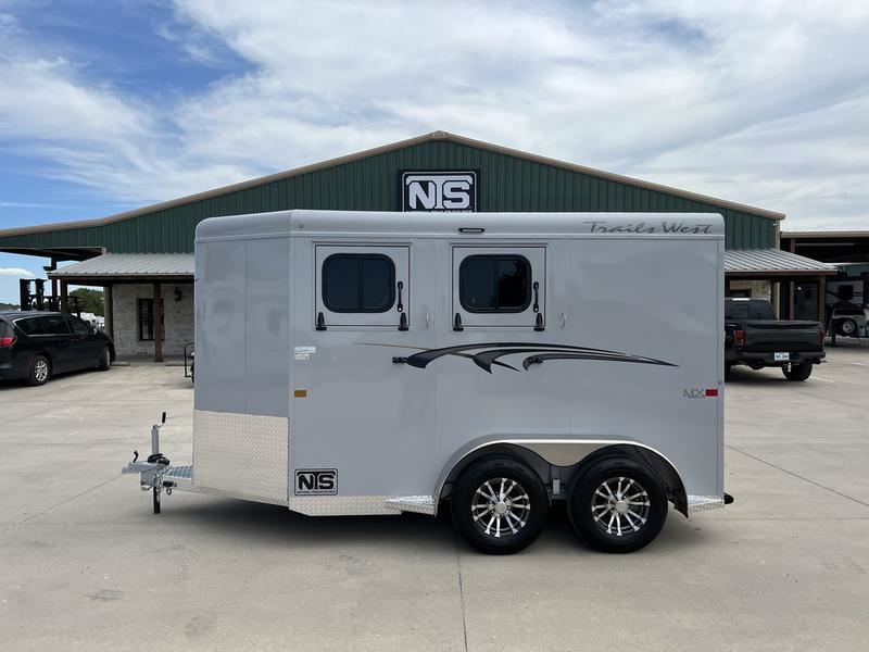 2026 Trails West 2 Horse Bumper Pull Trailer