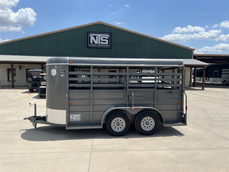 2022 WW 14' Livestock Bumper Pull Trailer