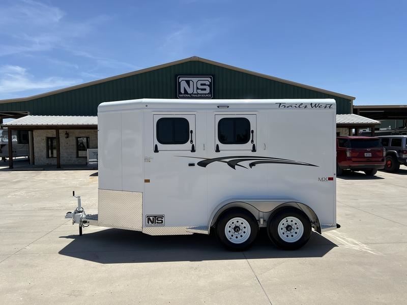 2026 Trails West 2 Horse Bumper Pull Trailer