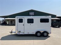 2026  horse Bar-M 2 Horse Straight Load Bumper Pull Trailer