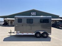 2026  horse Bar-M 2 Horse Straight Load Bumper Pull Trailer