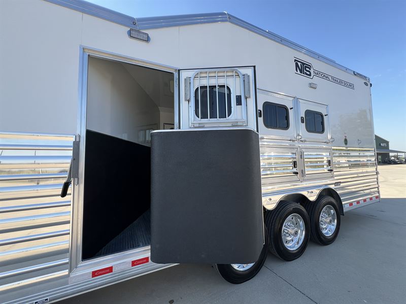 2026 Cimarron 4 horse side load with 19'6" outlaw conversions