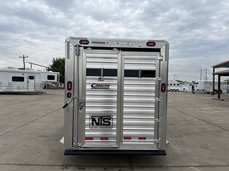 2026 Cimarron 24' livestock gooseneck trailer