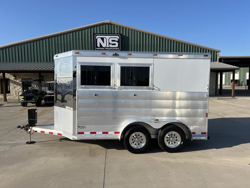 2019 Twister 2 Horse Bumper Pull Trailer