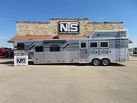 2023 3 horse SMC Laramie 3 Horse Side Load 14' Living Quarters