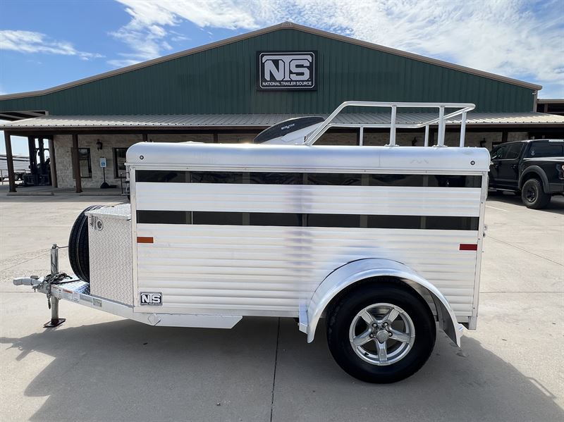 2021 Sundowner 8' Ministock Livestock Bumper Pull Trailer