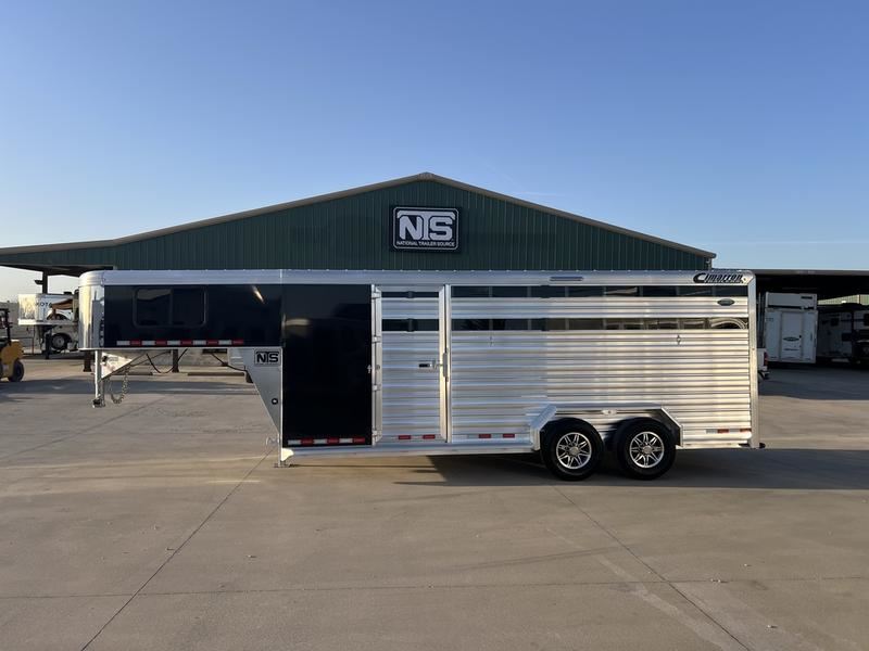 2025 Cimarron 20' Livestock Gooseneck Trailer