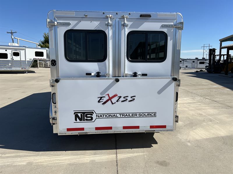 2026 Exiss 6 pen livestock bumper pull trailer